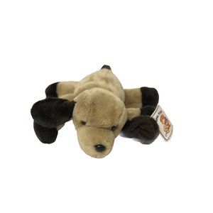 Royal‎ Plush Stuffed Dog 13" Light Brown Dark Ears